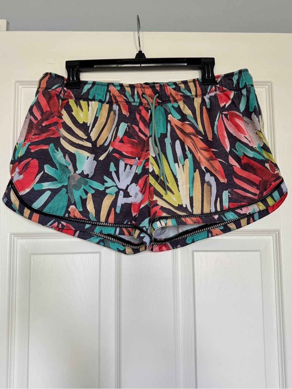 Prana Tropical Print Multicolor Athletic Shorts